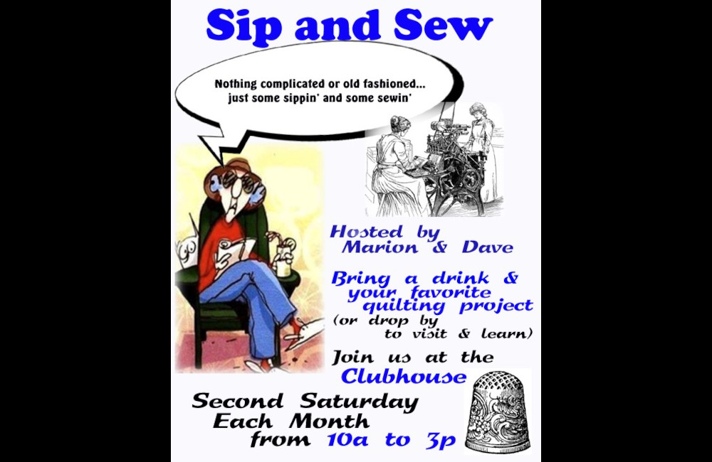 Sip and Sew Graphic